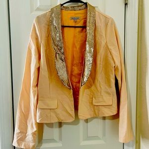 Peach Color Charlotte Russe Blazer